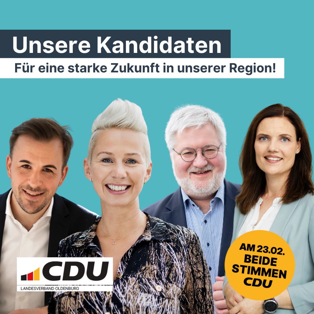 Unsere Kandidaten für eine starke Region.